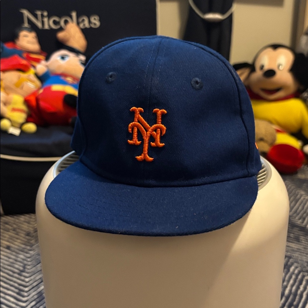 New York METS  fitted hat sized for INFANTS
